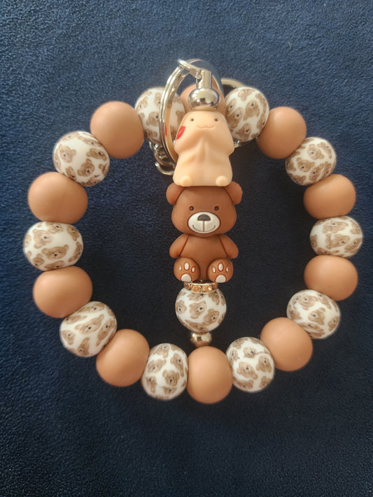 Richard silicone Wristlet keychain sale