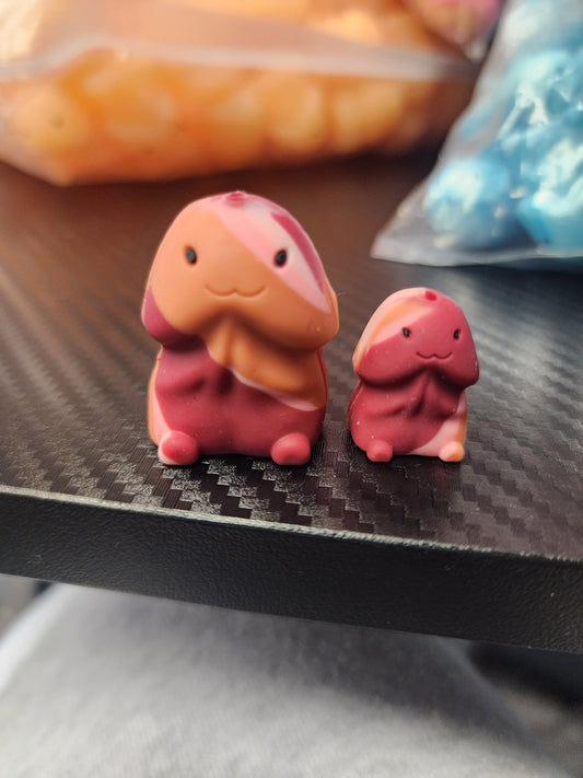 Custom exclusive copyrighted richard silicone focal bead New listing .. Listing is for normal size , richard , not the son..son is in another listing