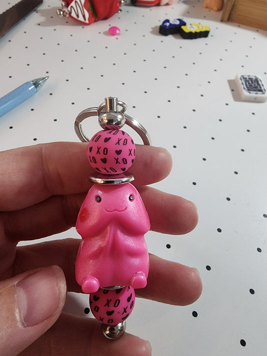 Tiktok custom keychain made on live