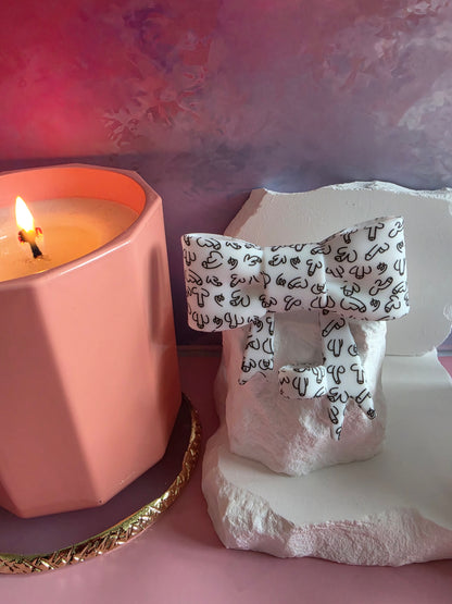 Printed ©️ copyrighted Richard Silicone Bow Focal * Silicone Bow for Pens, Keychains & Straw Toppers All new Designs