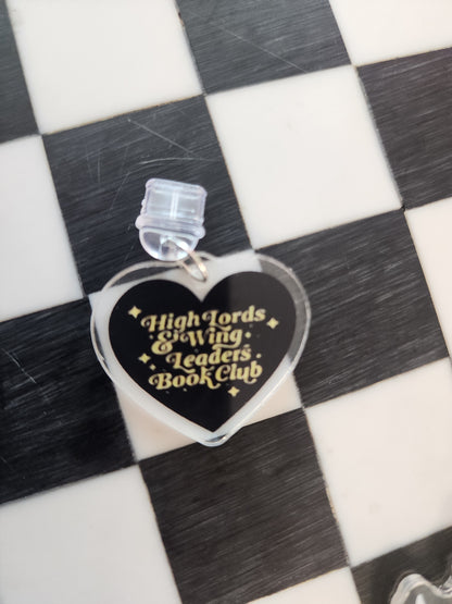 Book romantasy fantasy smut book worm booktok acrylic USB port dust plug charm wholesale