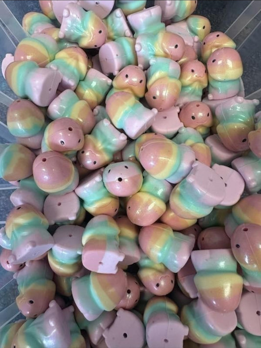 Rainbow opal pastel richard custom exclusive copyrighted ©️ focal bead richards
