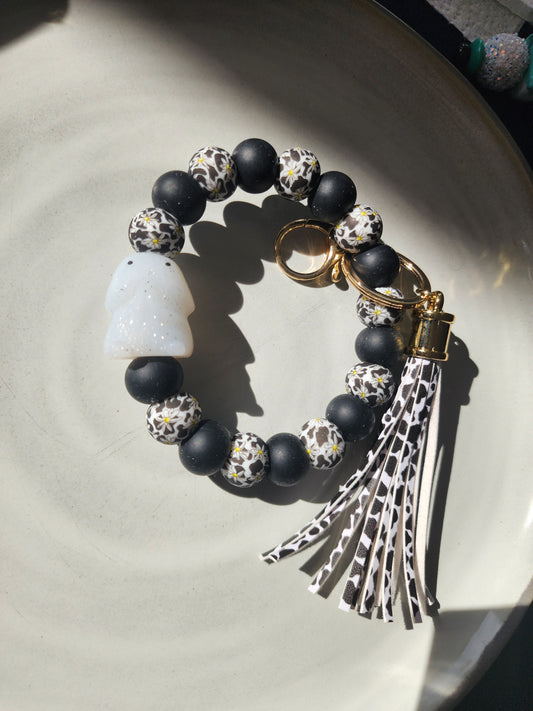 Richard silicone Wristlet keychain