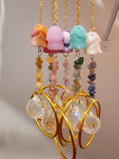 Richard suncatchers with crystals