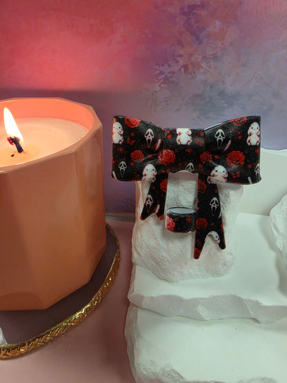 Printed ©️ copyrighted Richard Silicone Bow Focal * Silicone Bow for Pens, Keychains & Straw Toppers All new Designs