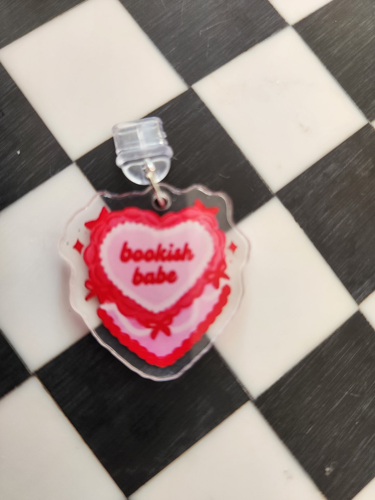 Book romantasy fantasy smut book worm booktok acrylic USB port dust plug charm wholesale