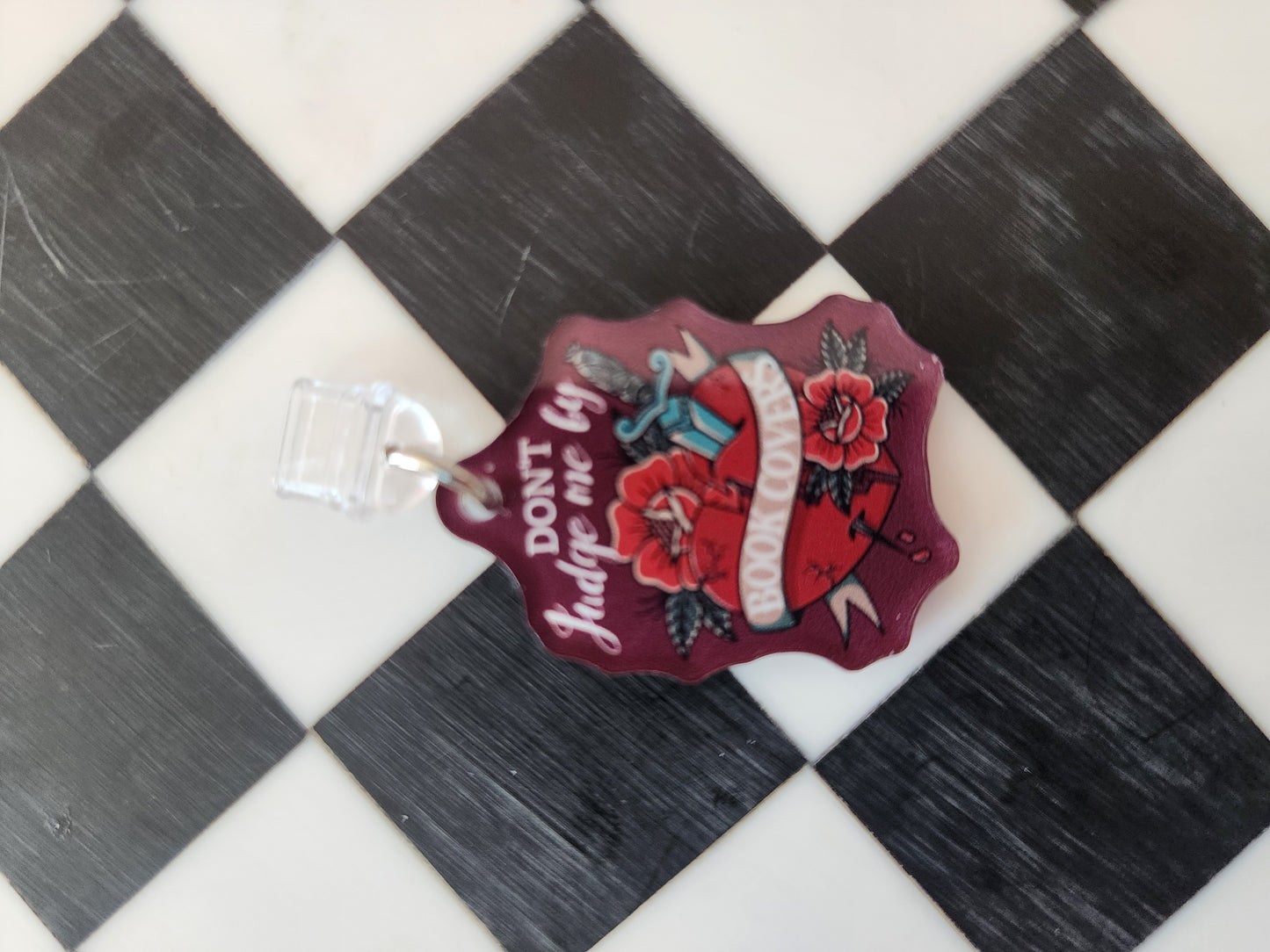 Book romantasy fantasy smut book worm booktok acrylic USB port dust plug charm wholesale