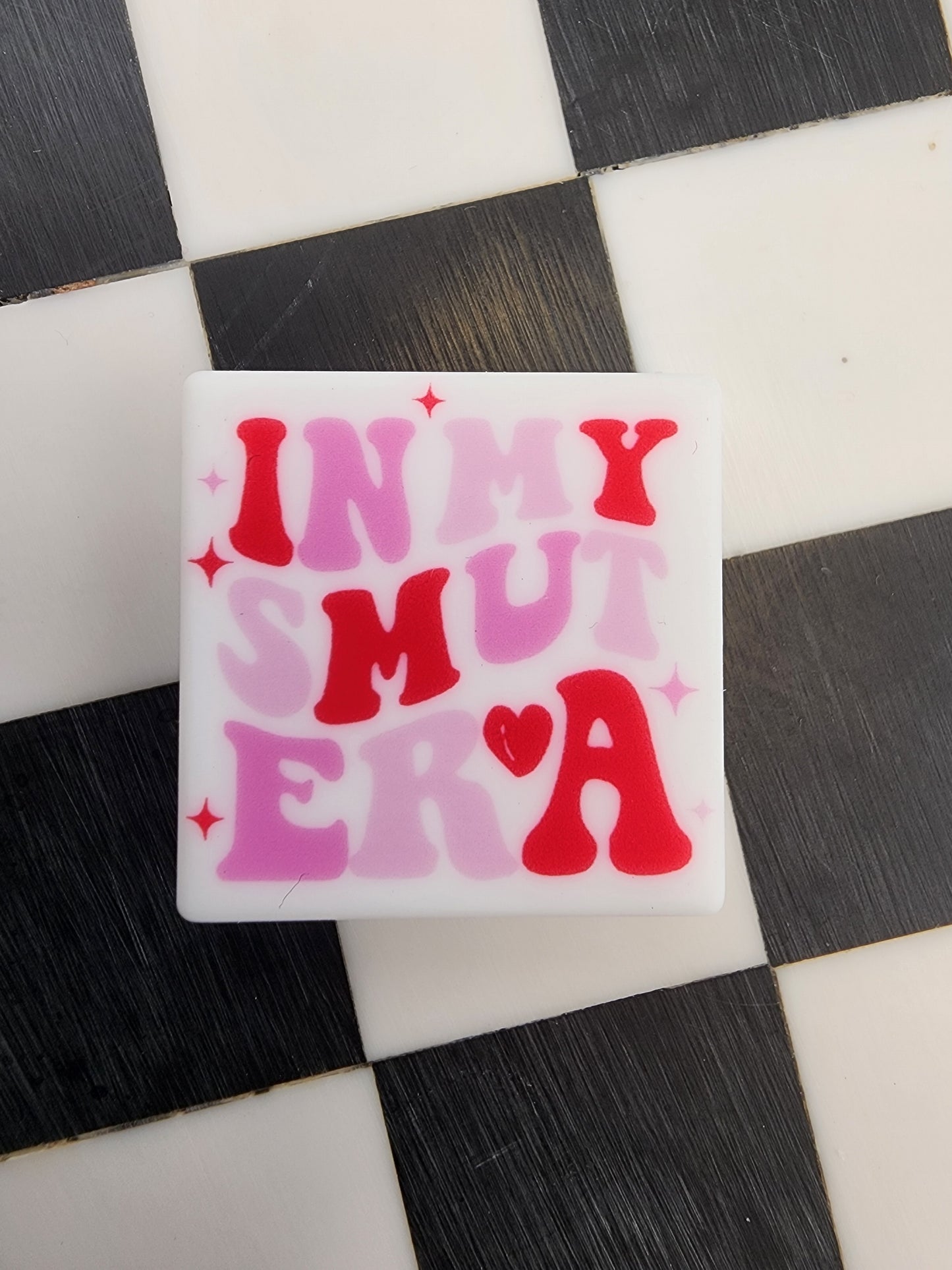 In my smut era silicone focal beads booktok book book naughty