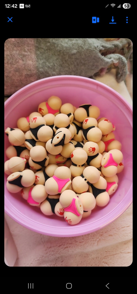 Dat Ass Smacked Butt Focal Custom Silicone