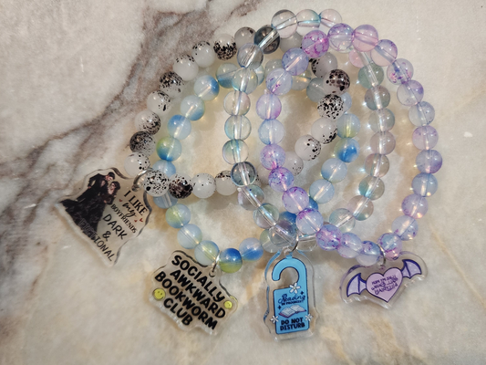 Random booktok beaded bracelet
