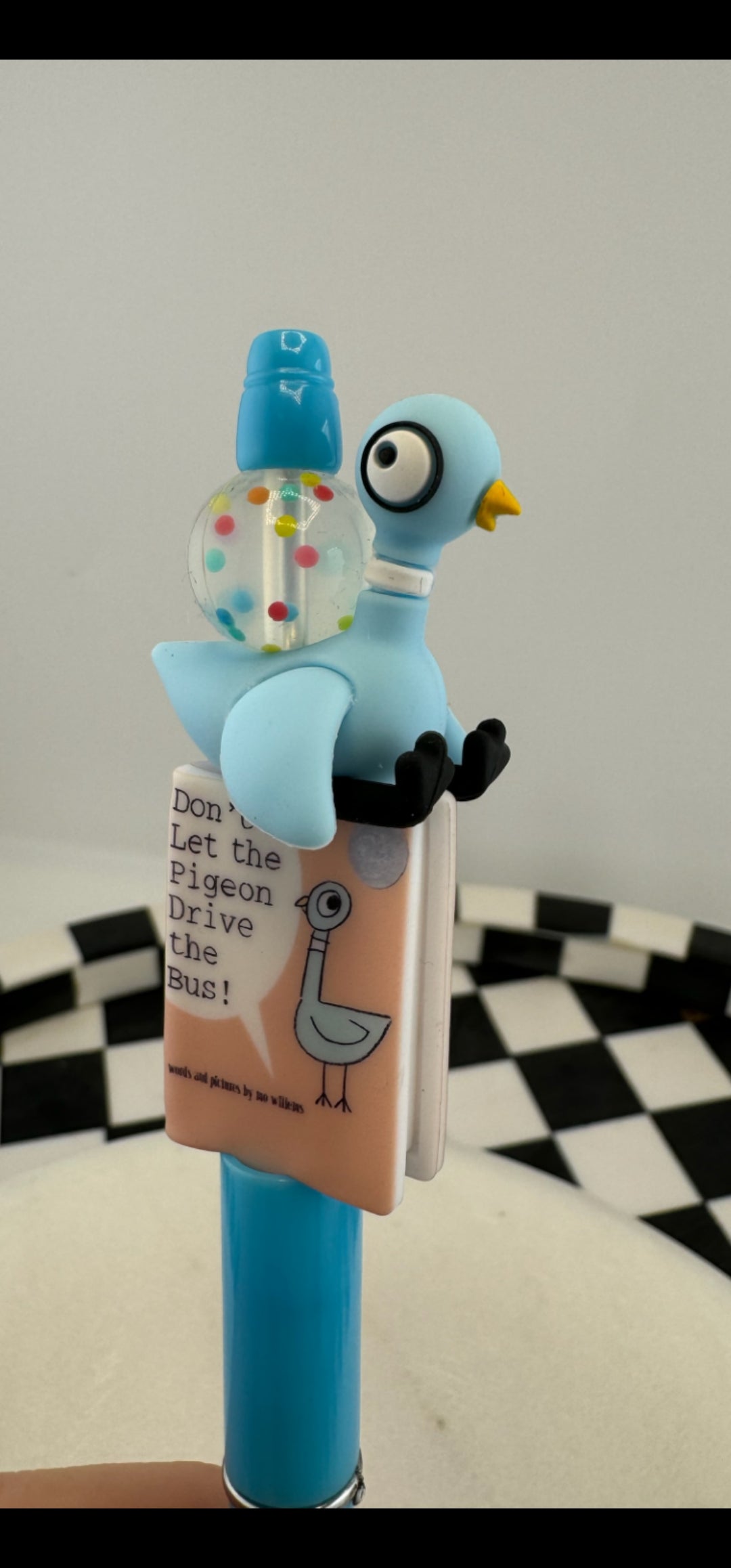 3d pigeon silicone focal bead childrens book beads