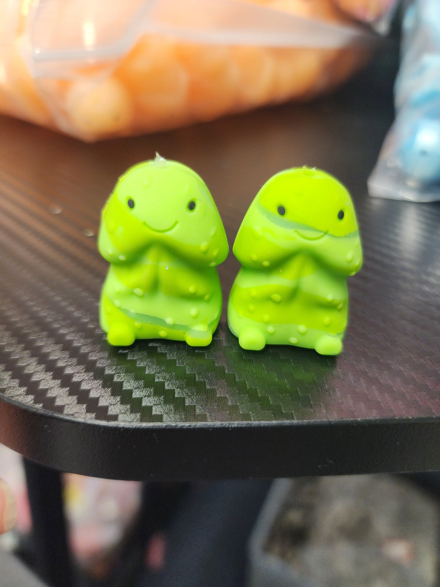 Green swirl pickle exclusive custom Richard
