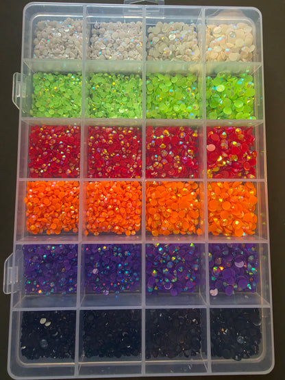 Giant copyrighted Richard halloween rhinestone kit for bedazzling