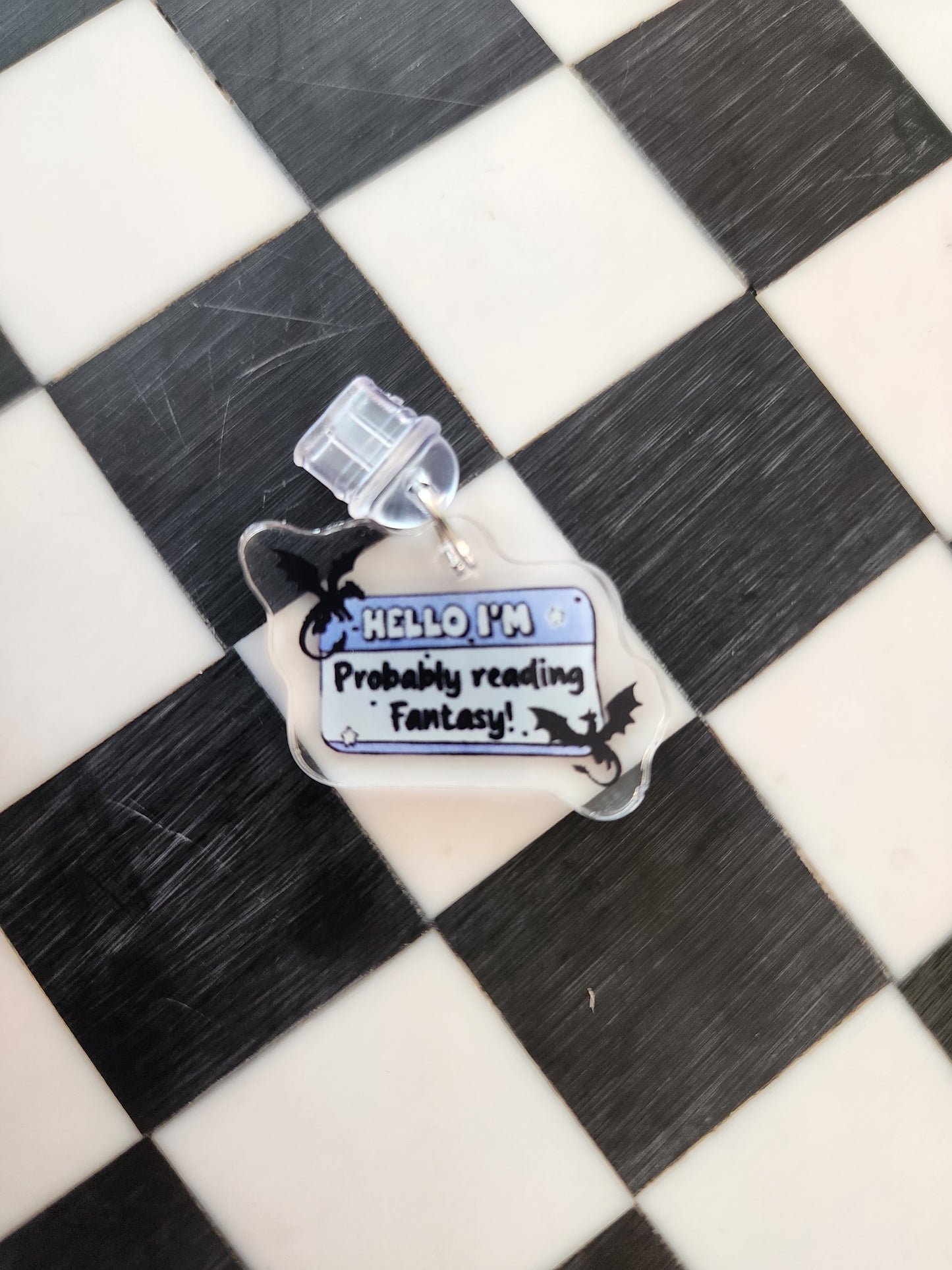 Book romantasy fantasy smut book worm booktok acrylic USB port dust plug charm wholesale