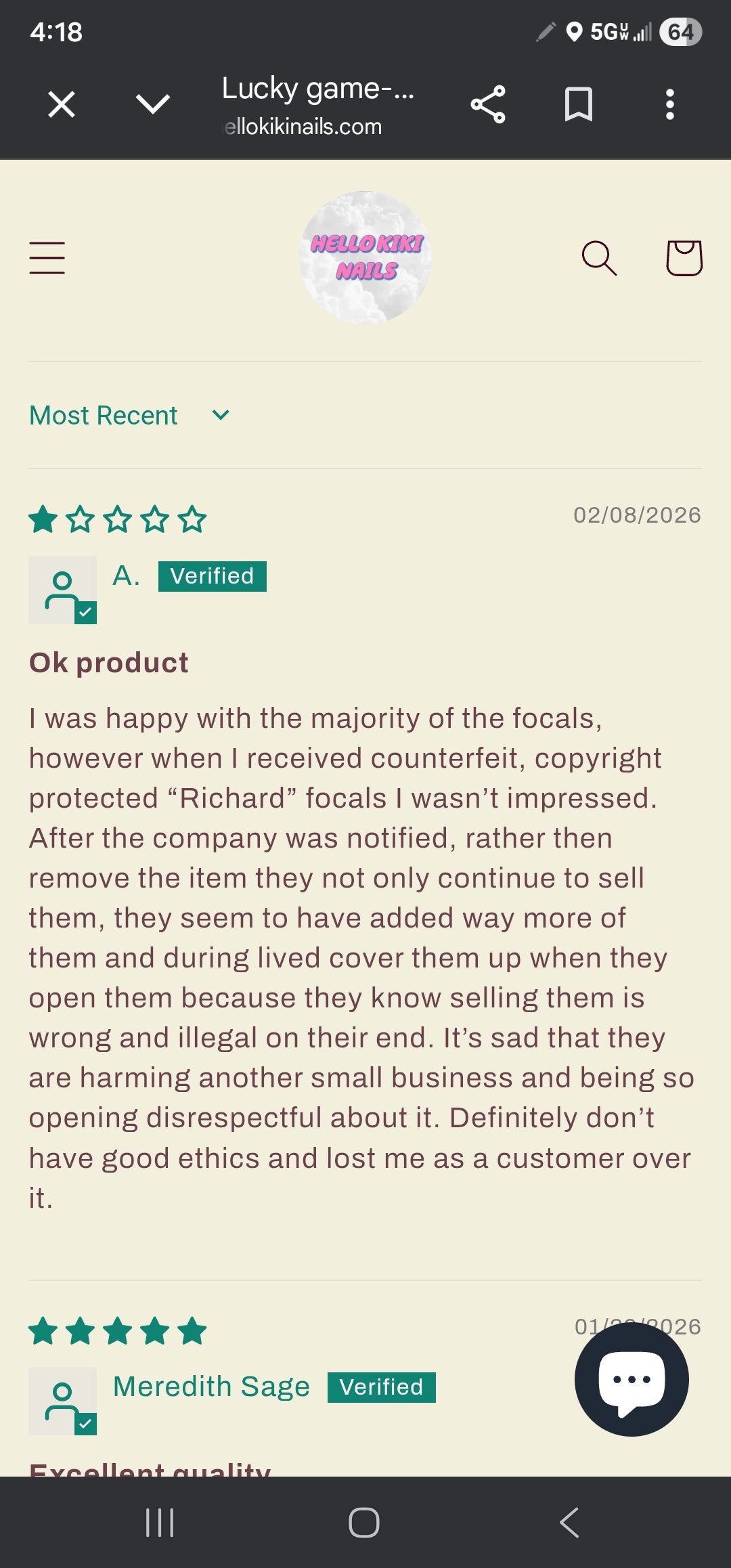 Evidence – Daisyland Richard Copyright Infringement & Shopify Policy Circumvention (VA0002449810) (Hellokikinails)