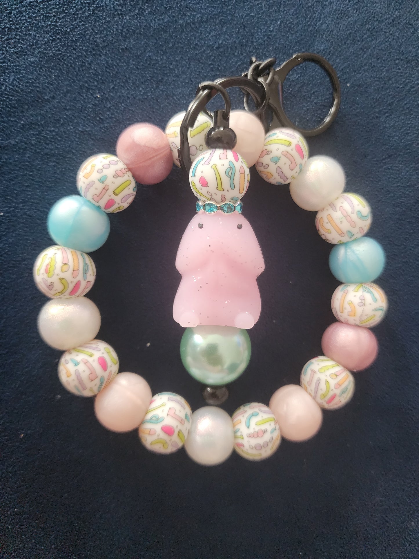 Richard silicone Wristlet keychain sale