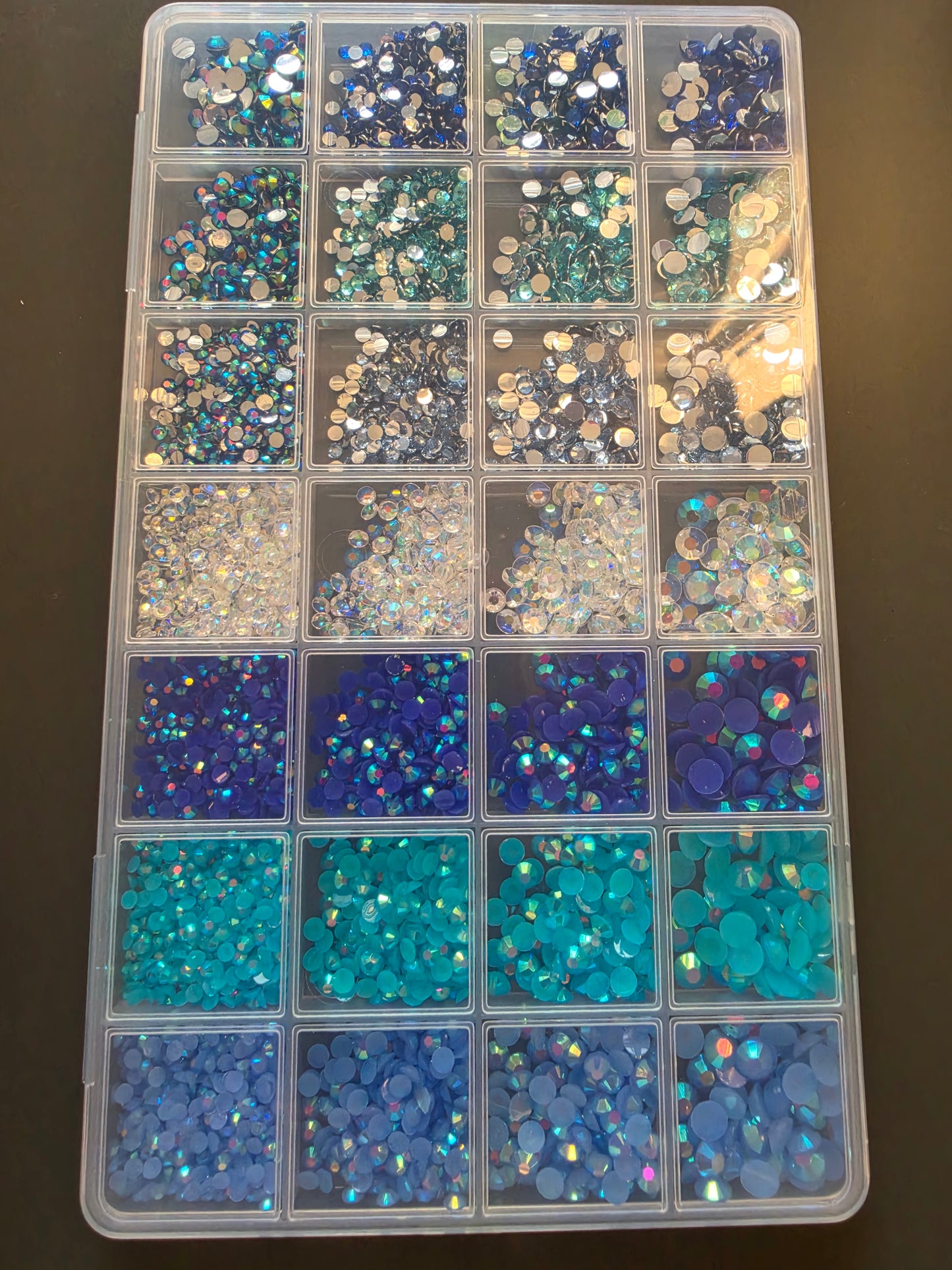 Giant 3d printed Richard blue ombre bling kit