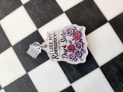 Book romantasy fantasy smut book worm booktok acrylic USB port dust plug charm wholesale