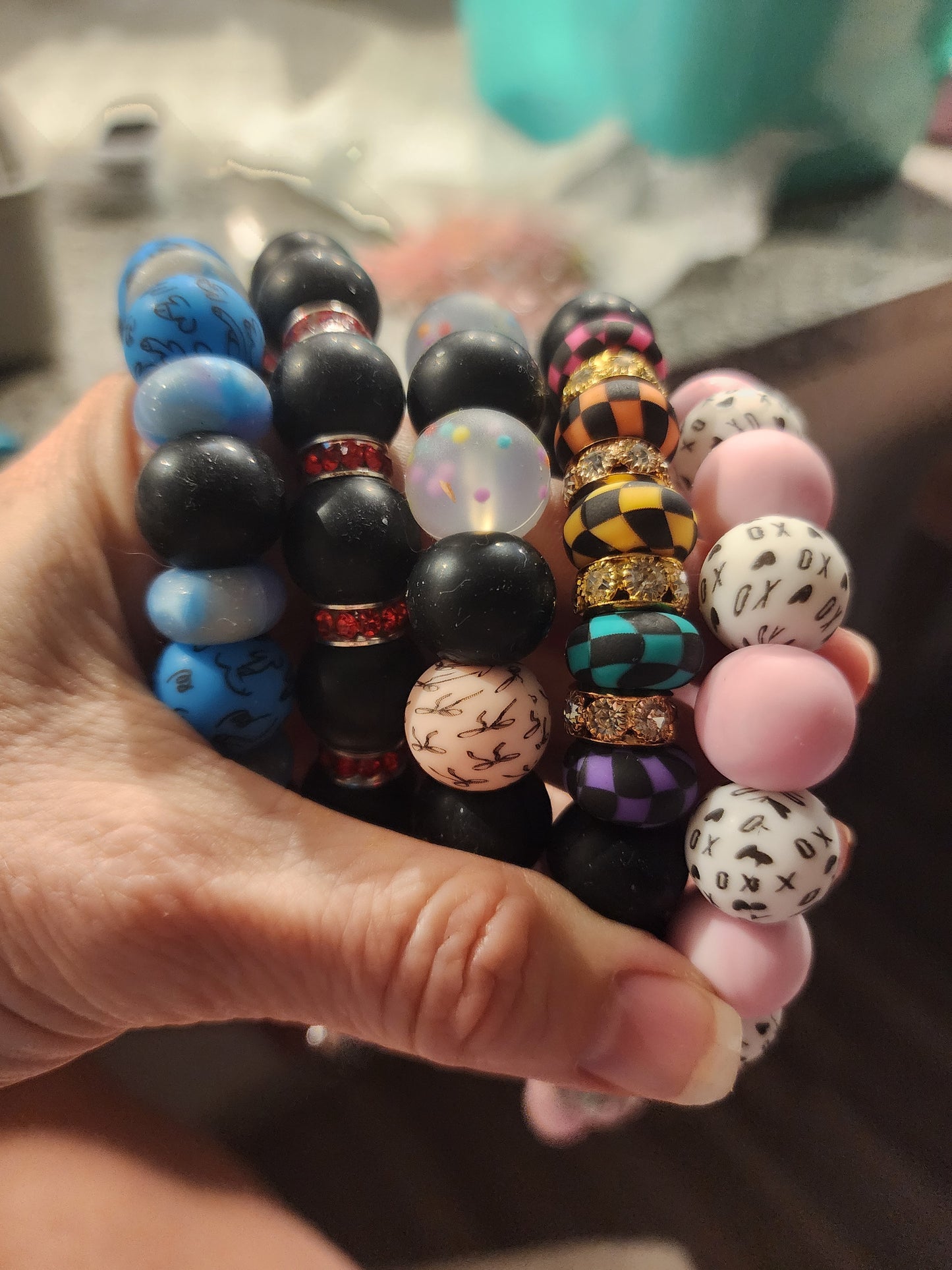 Naughty silicone wristlets richard diy keychains