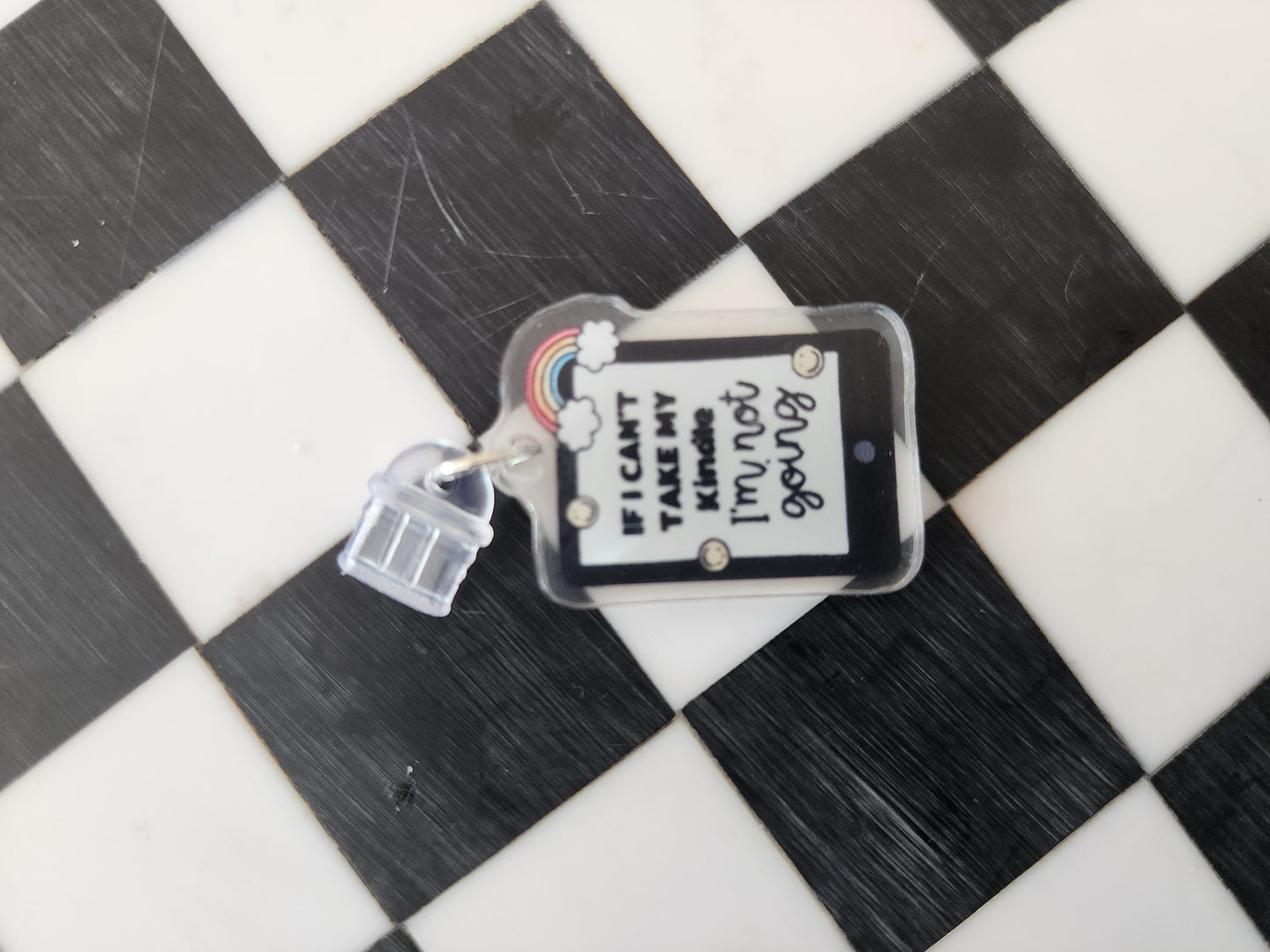 Book romantasy fantasy smut book worm booktok acrylic USB port dust plug charm wholesale