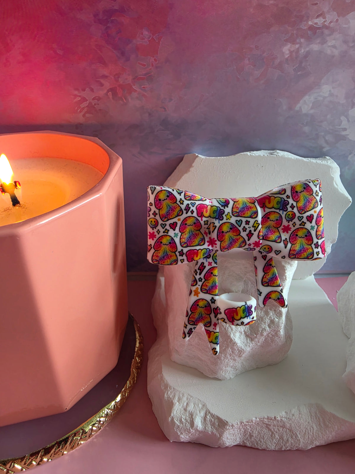 Printed ©️ copyrighted Richard Silicone Bow Focal * Silicone Bow for Pens, Keychains & Straw Toppers All new Designs
