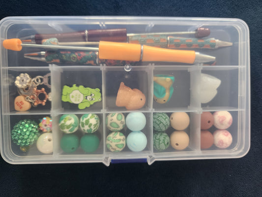 Richard straw toppers turned beads pen boxes box