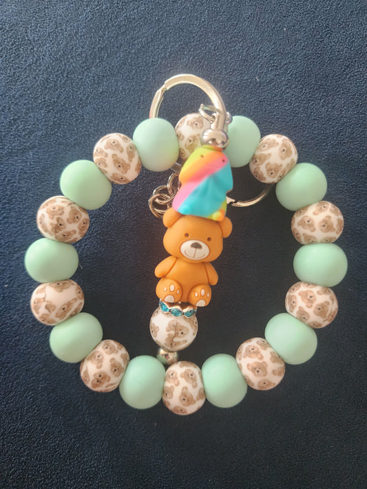 Richard silicone Wristlet keychain sale