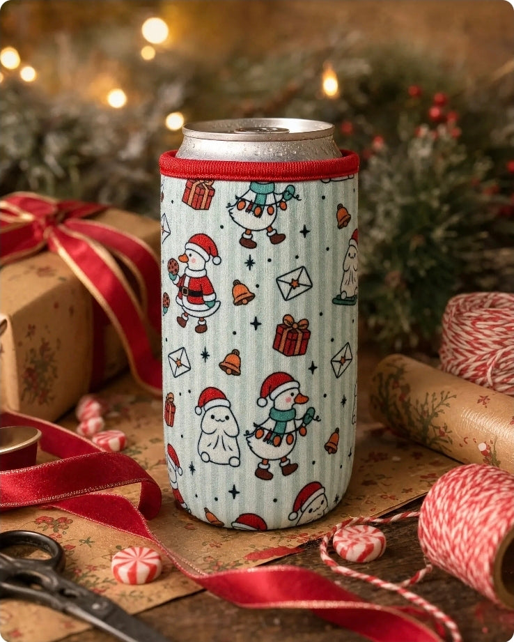 Christmas Richard Koozie Reusable Slim Can Sleeve Exclusive