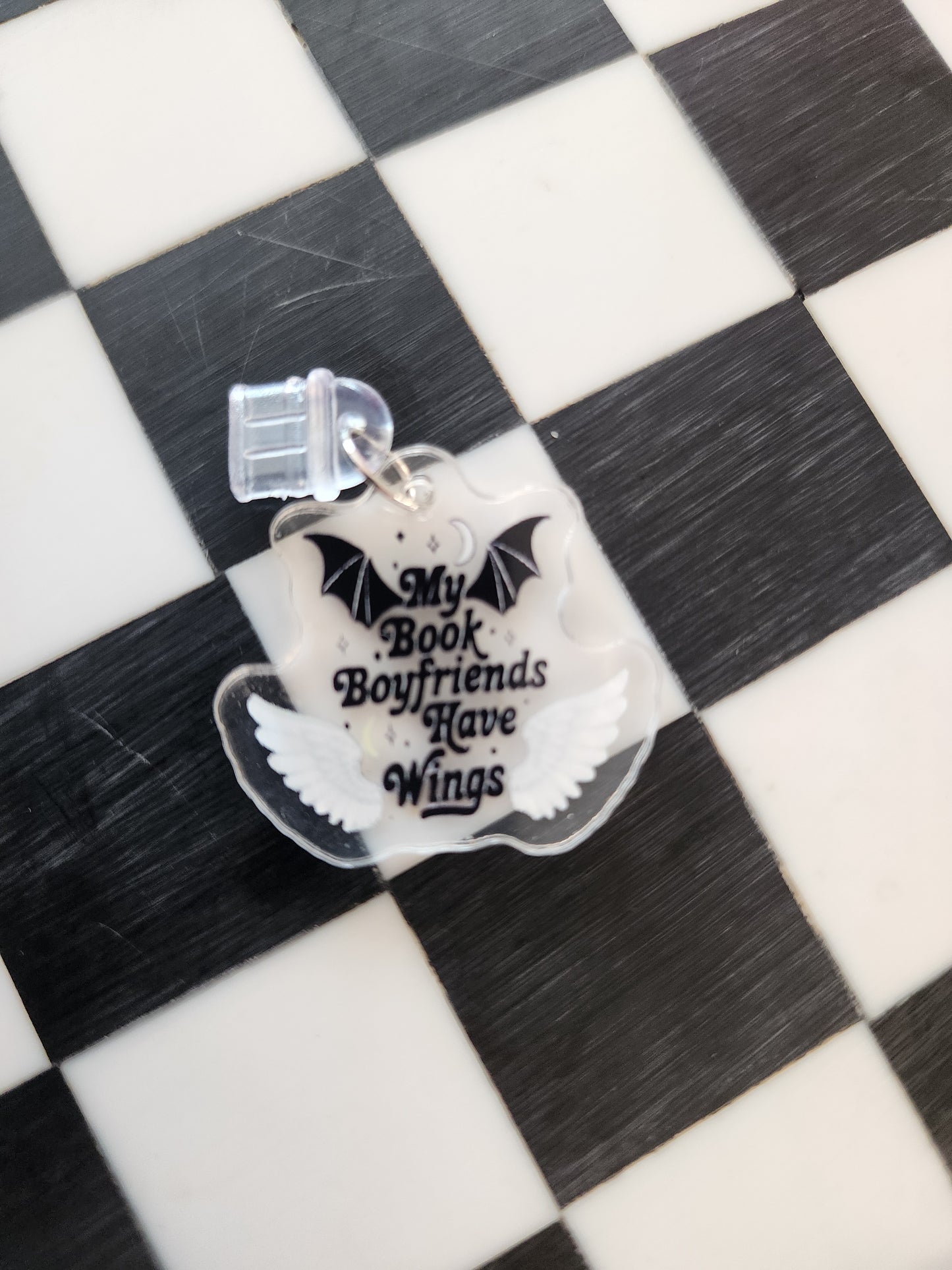 Book romantasy fantasy smut book worm booktok acrylic USB port dust plug charm wholesale