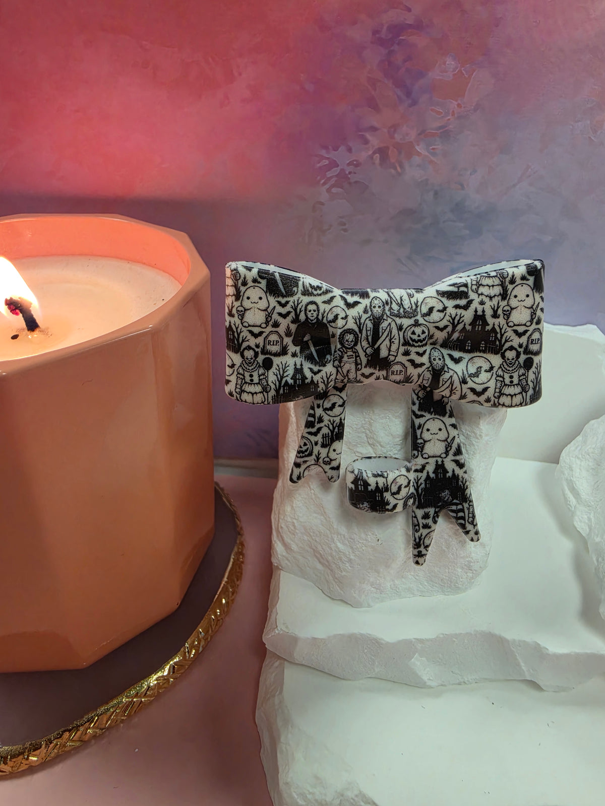 Printed ©️ copyrighted Richard Silicone Bow Focal * Silicone Bow for Pens, Keychains & Straw Toppers All new Designs