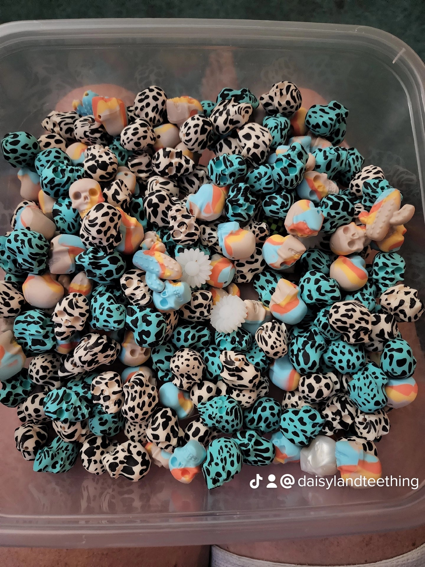 Skull Focal beads exclusive colors