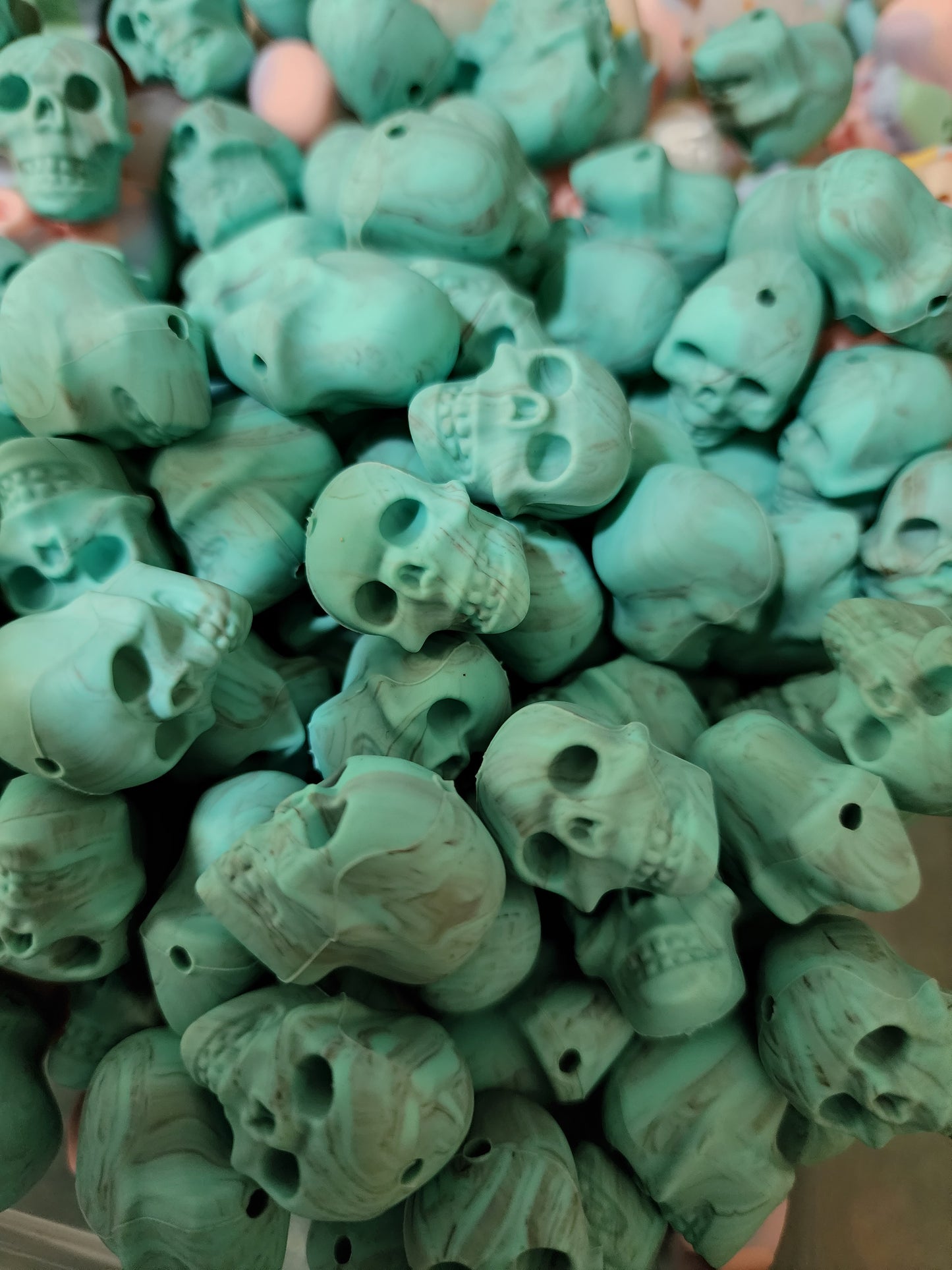 Skull Focal beads exclusive colors