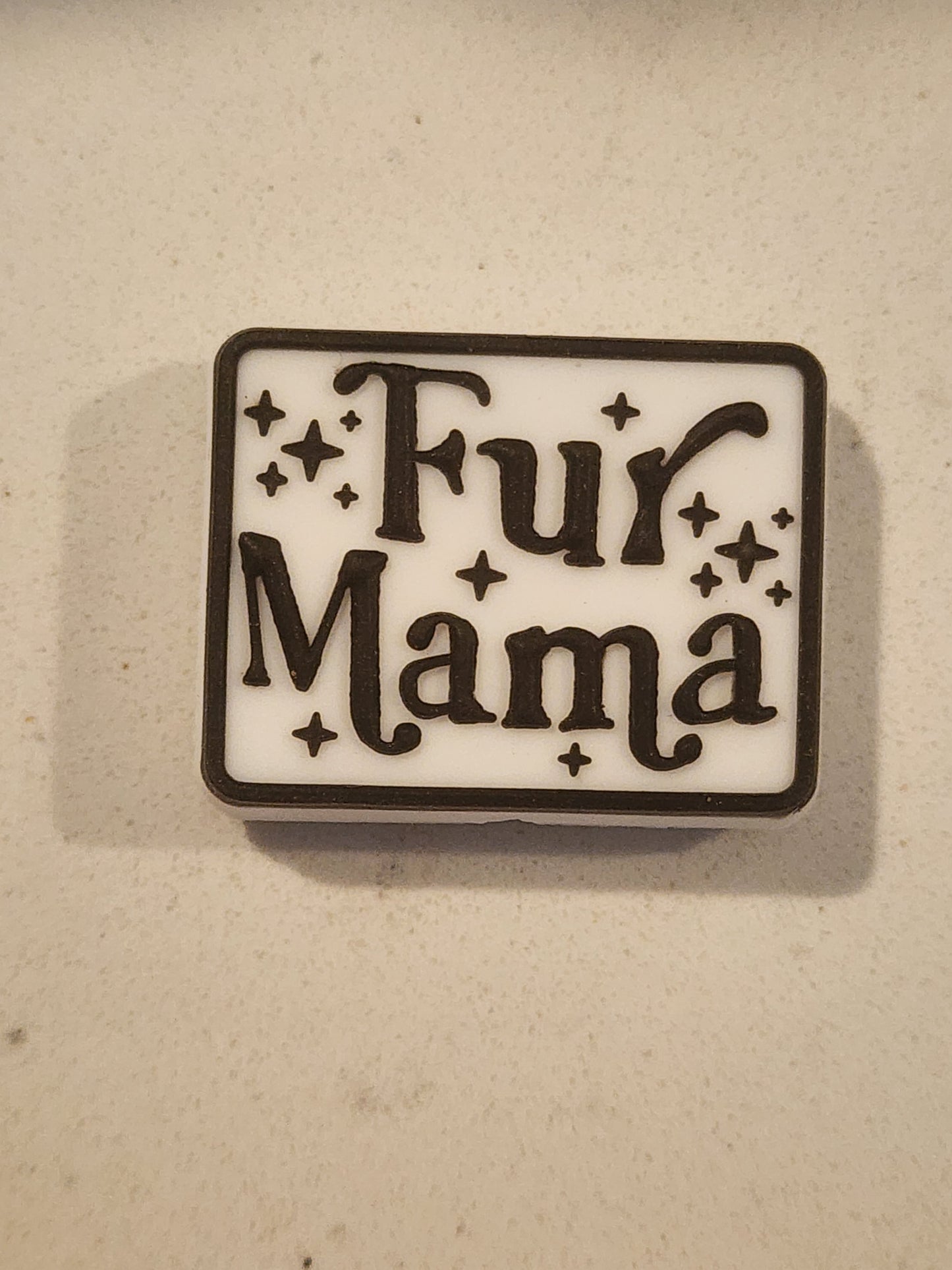 Fur mama custom silicone bead-UPI4
