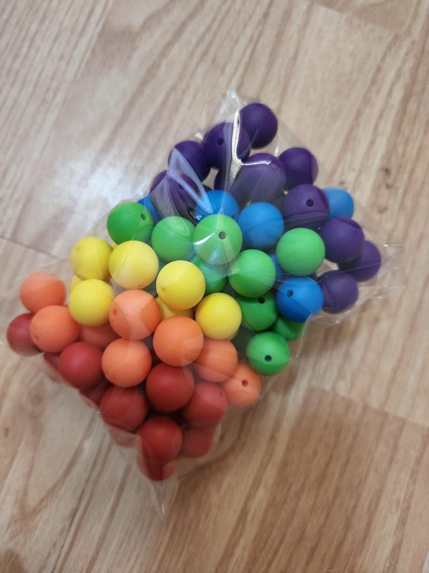 Rainbow Bead Bag